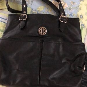 Relic black leather purse in very good condition